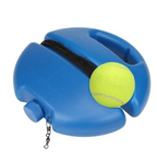 Arenzza tennis ball training baseboard for sports and outdoors, with a close-up of the black and yellow design on a white background.