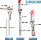 Arenzza automatic fishing rod holder designed for outdoor fishing, showing the sturdy device holding a fishing rod in a natural setting.