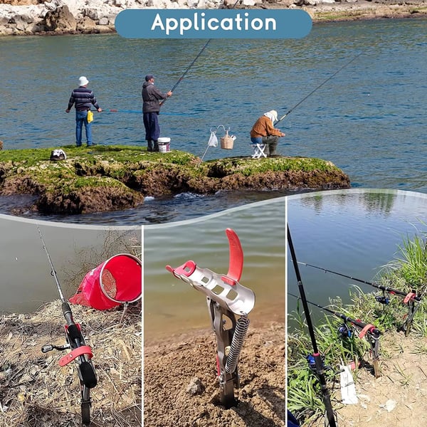 Arenzza automatic fishing rod holder for outdoor fishing, designed to secure rods with time-limited automatic features.