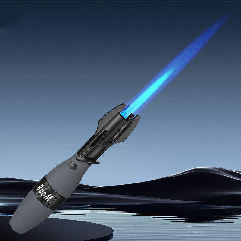 Arenzza Creative Rocket Fidget Lighter with a sleek, colorful rocket design for outdoor activities and casual use.