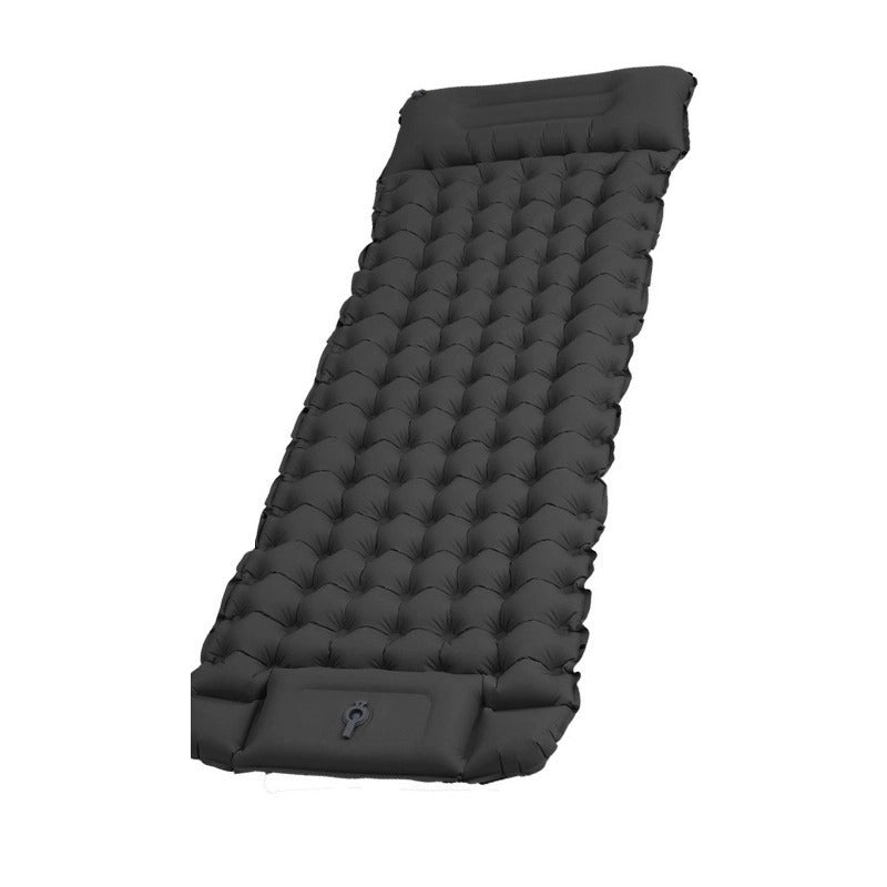 Aarenza lightweight portable air mattress for sports and outdoor use, shown inflated with a compact, easy-to-carry design.