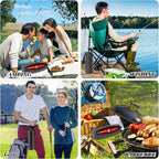 Arenzza golf cooler bag with shoulder strap, insulated sports bag for drinks and snacks, lightweight and portable outdoor gear