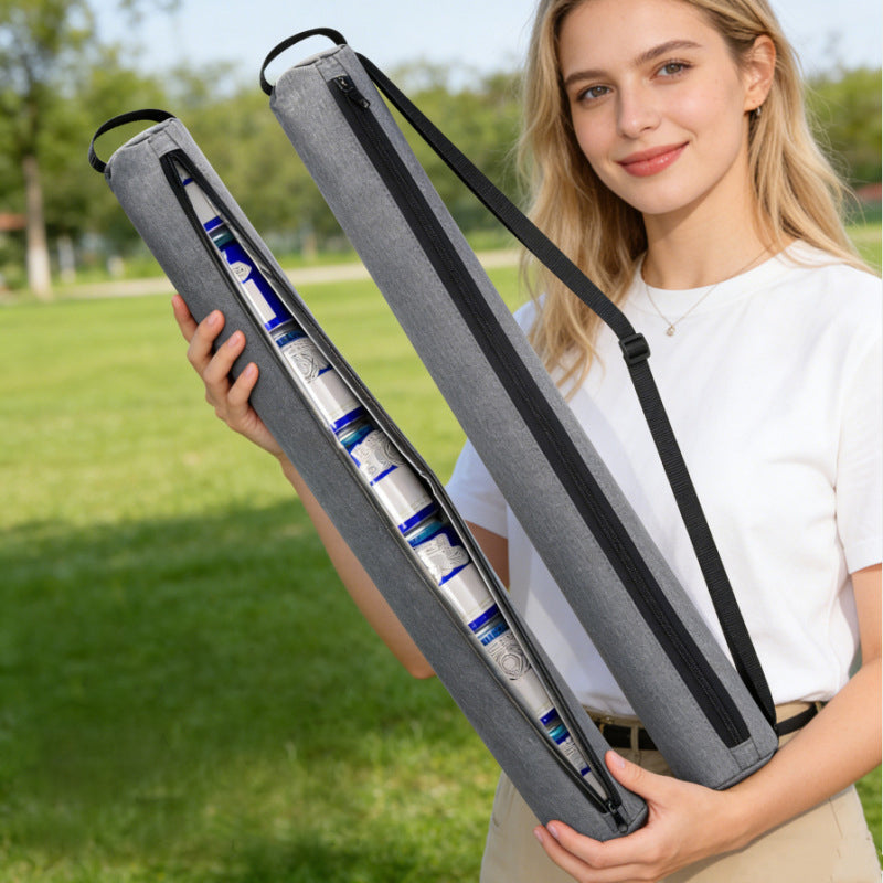Arenzza golf cooler bag with shoulder strap, insulated sports bag for keeping drinks cold during outdoor golf sessions.