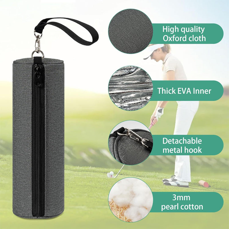Arenzza golf cooler bag with shoulder strap, sports and outdoors gear, showing insulated compartments and adjustable strap for carrying