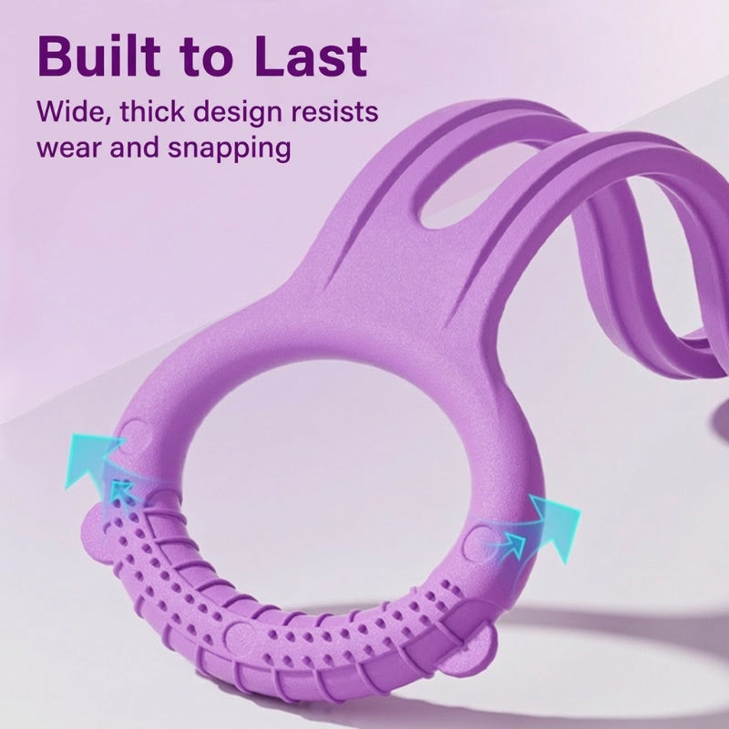 Arenzza full-body exercise resistance band in vibrant color, designed for strength training and fitness workouts.