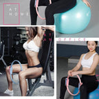 Arenzza Pilates Ring Personal Trainer for fitness workouts, shown in a close-up of the durable, cushioned exercise ring.