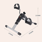 Arenzza mini folding pedal exerciser for under desk use, compact portable fitness equipment with adjustable resistance.