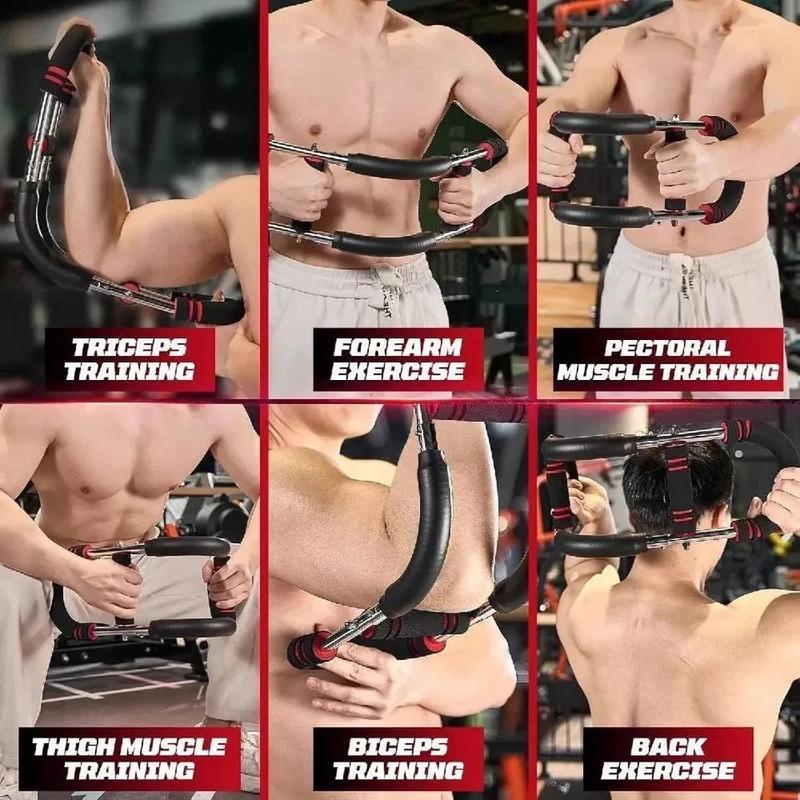 Arenzza adjustable spring arm trainer for sports and outdoor fitness, featuring a sturdy metal frame and adjustable spring mechanism.