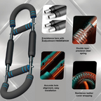 Arenzza adjustable spring arm trainer for sports and outdoors, featuring a sturdy metal spring and adjustable arm for fitness training.