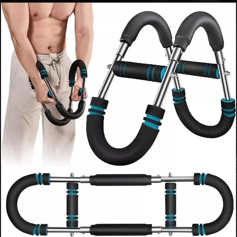 Arenzza adjustable spring arm trainer for sports and fitness, featuring durable metal construction and adjustable tension for workout use.