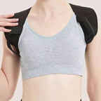 Arenzza back posture correction belt for men and women, sports and outdoors, showing adjustable straps and ergonomic design.