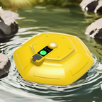 Arenzza floating and rechargeable bait bucket aerator for fishing, with a compact design and built-in aeration system.