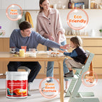 Arenzza water-based rust converter paint container for storage and organization, featuring a white lid and label design.