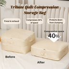 Arenzza Ultra Space Saving Self Compression Organizer for clothes and accessories, compact storage and organization solution.