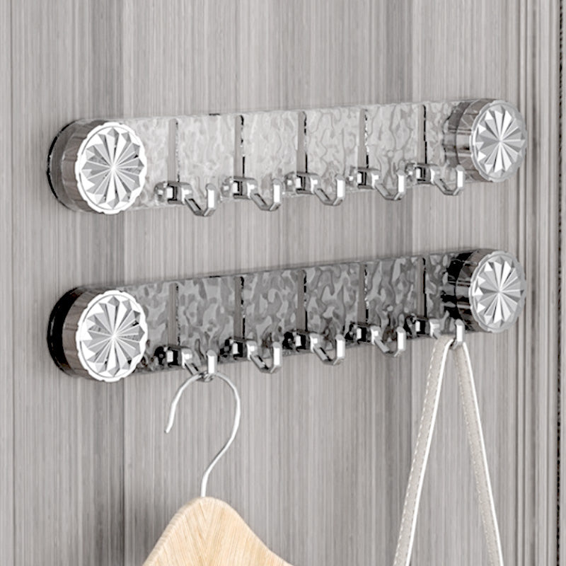 Arenzza wall-mounted hooks organizer with multiple hooks for stylish storage and organization of household items.