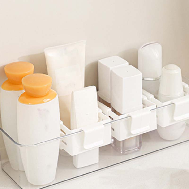 Adjustable Arenzza fridge organizer divider for customizable storage and organization in refrigerator drawers.