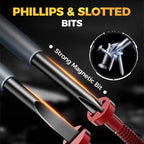 Arenzza 2-in-1 high torque magnetic screwdriver and electricity detector tool, showing the compact design and magnetic tip.