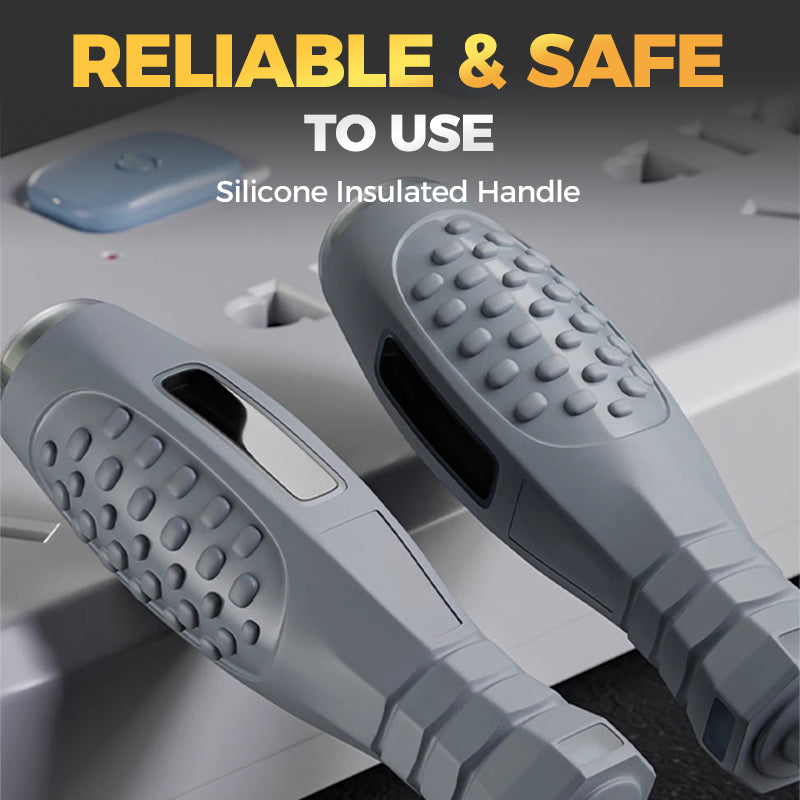 Arenzza 2-in-1 high torque magnetic screwdriver with built-in electricity detector, displayed with the tool's features and magnetic tip.
