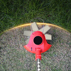 Arenzza replace blade for grass trimmer, garden tool used for cutting grass and weeds, shown on a white background.