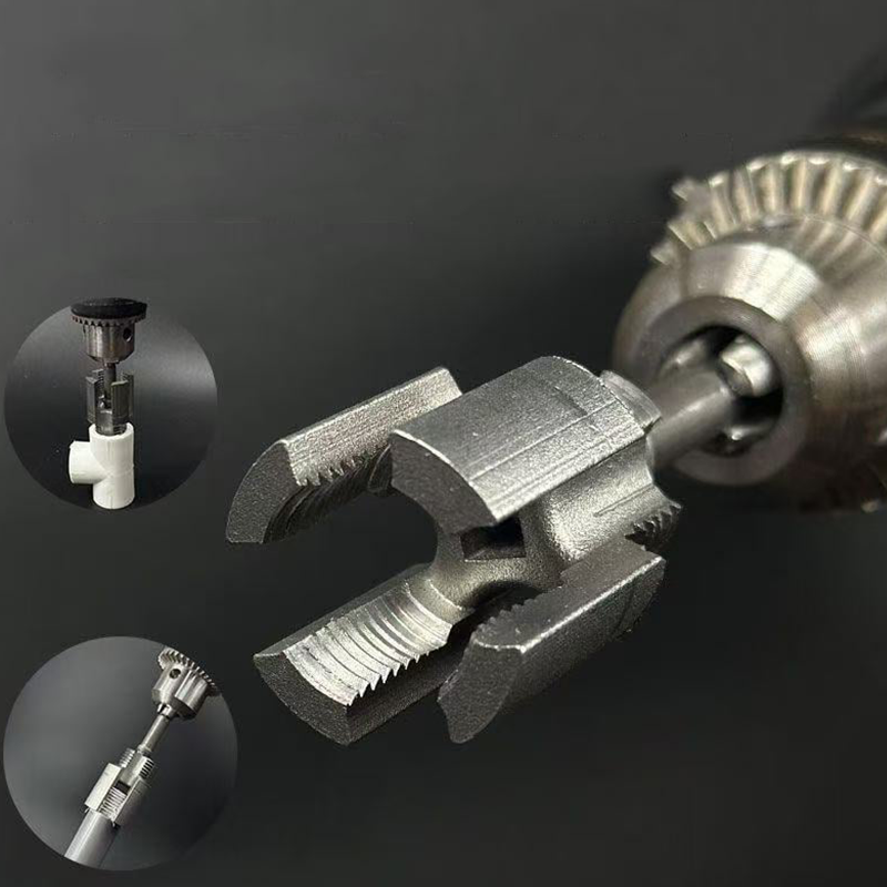 Arenzza tube thread cutting tool for plumbing and garden projects, featuring a compact metal design with cutting blades.