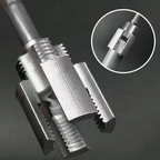 Arenzza tube thread cutting tool for plumbing, featuring a metal handle and cutting blades for threading pipes in tools and garden applications.