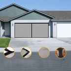 Arenzza 2-pack bug-proof garage door screen set with mesh screens and frame for pest protection in tools and garden.