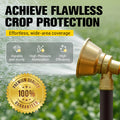 Arenzza adjustable nozzle sprayer for agricultural tools, showing a close-up of the metal nozzle with adjustable settings for garden spraying.