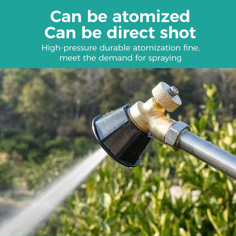Arenzza adjustable nozzle sprayer for agricultural sprayers, metal and plastic construction, with adjustable spray pattern.