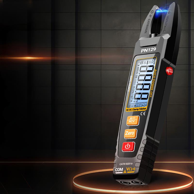 Arenzza U-Type Clamp Meter with LED lights, a handheld electrical testing tool from the Tools & Garden category.