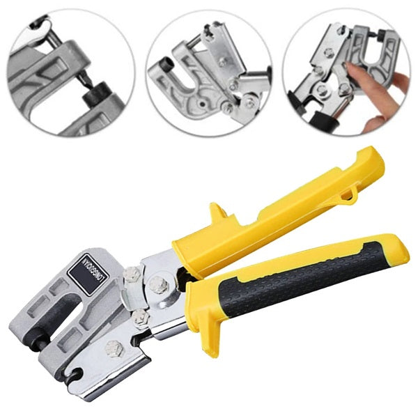 Arenzza Metal Stud Crimper tool used for fixing screws in drywall and plasterboard applications.