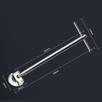 Arenzza T-Type Tube Sink Wrench, a tool for plumbing repairs, with a T-shaped handle and adjustable jaw for tightening or loosening sink fittings.