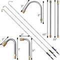 Arenzza 4000 PSI high-pressure cleaning wand set with adjustable nozzle for garden and outdoor cleaning tasks.