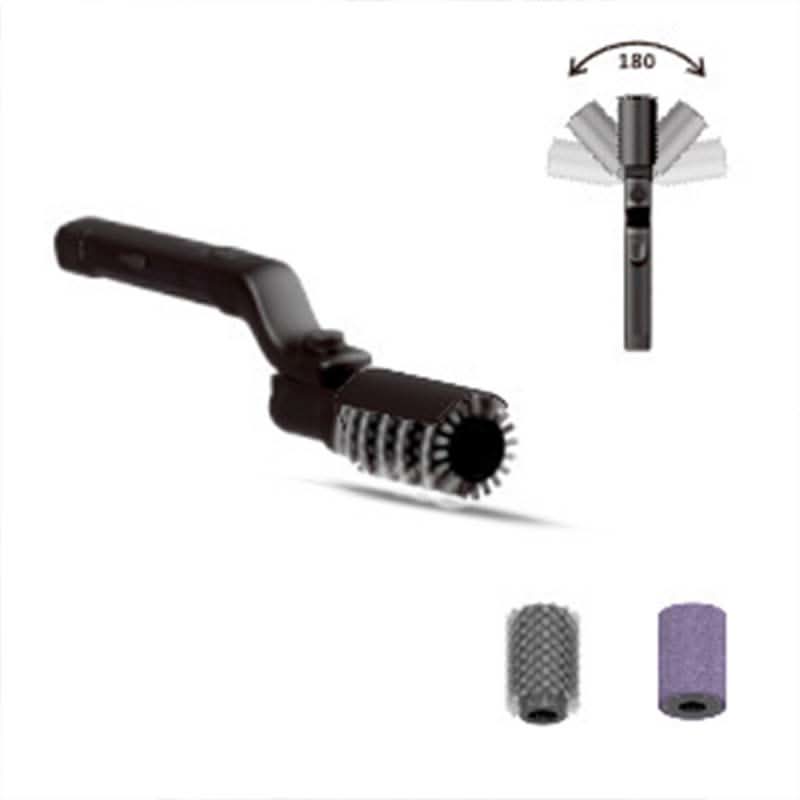 Arenzza cordless electric BBQ brush cleaner with long handle, rechargeable battery, and deep cleaning brush for grill maintenance.