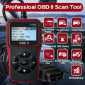 Arenzza multi-function engine fault code reader tool for diagnosing vehicle issues, shown with display screen and buttons.