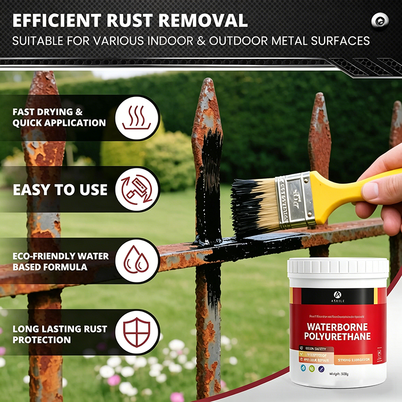 Arenzza waterproof sealant in a tube, showing its flexible, deep-penetrating formula for sealing and protecting surfaces outdoors.