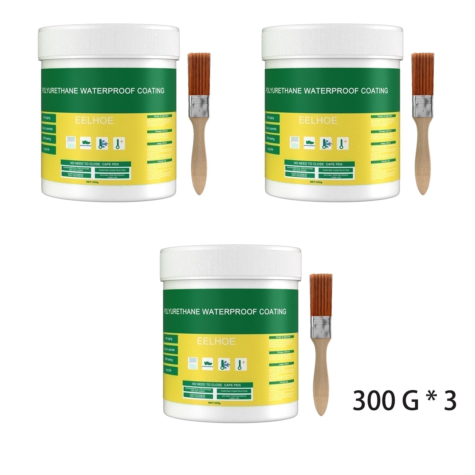 Arenzza transparent waterproof coating spray bottle, designed to protect cars, furniture, and shoes from moisture and UV damage.