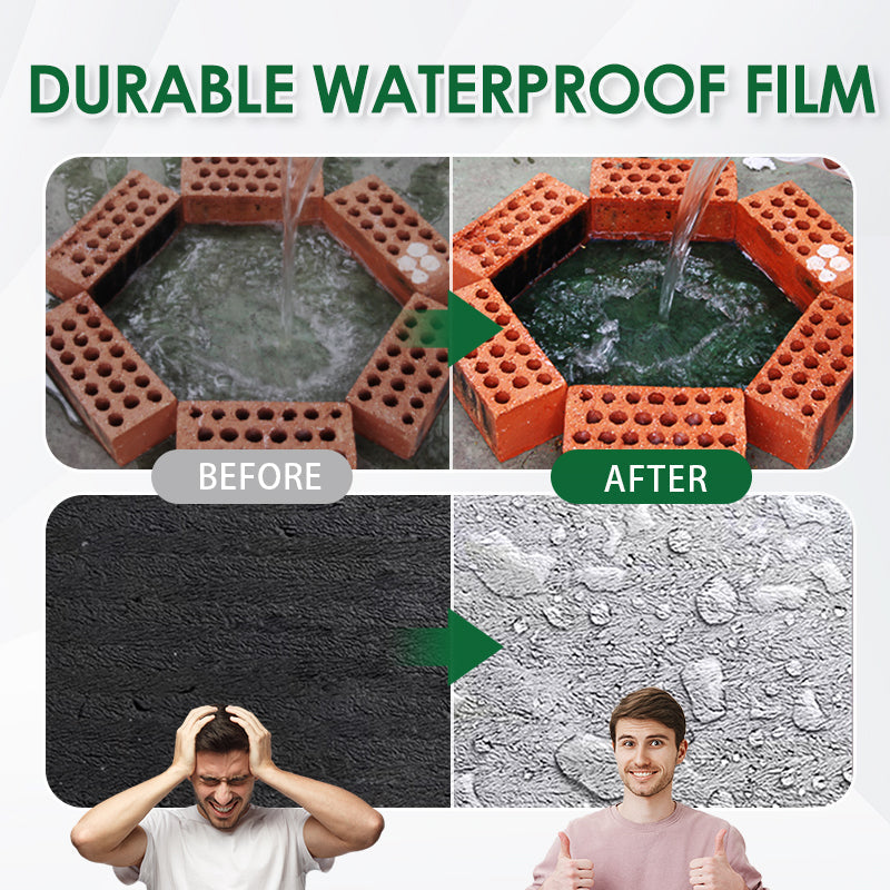 Arenzza transparent waterproof sealant tube for leak repair, ideal for tools and garden use, preventing water damage.