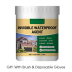 Arenzza transparent waterproof sealant tube for leak repair, suitable for tools and garden projects, with applicator tip visible.