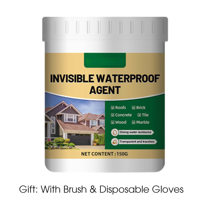 Arenzza transparent waterproof sealant tube for leak repair, suitable for tools and garden projects, with applicator tip visible.