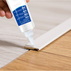 Arenzza Edge Strip Anti-Detachment Glue in a tube, suitable for tools and garden repairs, with a nozzle for precise application.