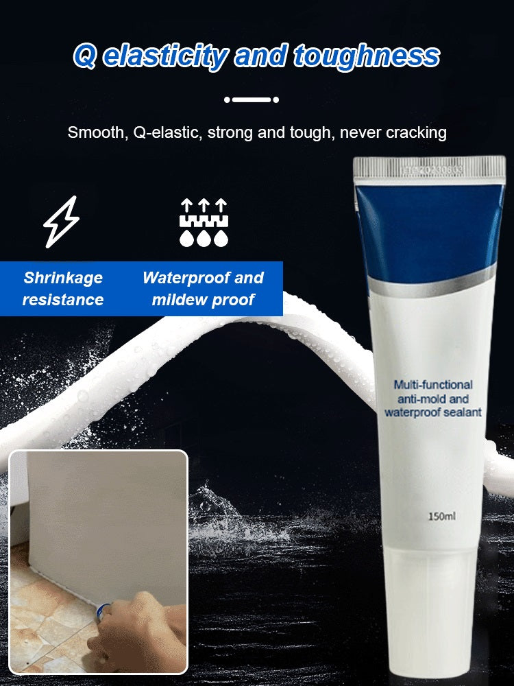 Arenzza multi-functional anti-mold waterproof sealant in a tube, designed for tools and garden applications, ready for sealing tasks.