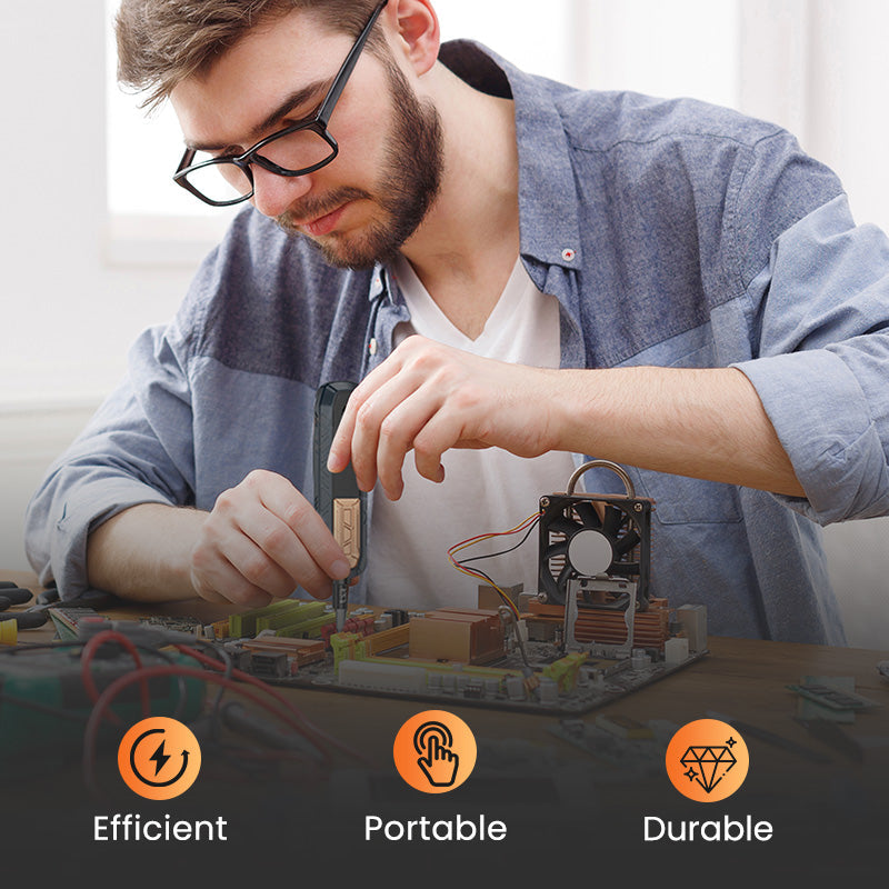 Arenzza 180-in-1 professional precision screwdriver kit with multiple screwdriver bits and tools for electronics and maintenance.