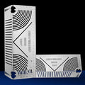 Arenzza square stainless steel 90° arc angle marking ruler for tools and garden use, featuring precise measurement markings.