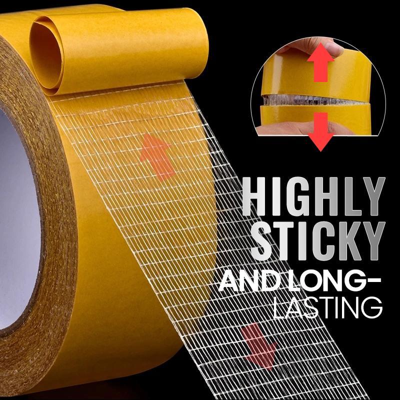 Arenzza high adhesive strength mesh double-sided duct tape shown on a white background for tools and garden use.