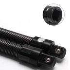 Arenzza 1/2-inch flexible socket extension bar for tools and garden use, shown in a close-up view ready for tight space access.