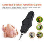 Arenzza electric poultry plucker with stainless steel drum and rubber fingers, designed for quick and efficient bird plucking.