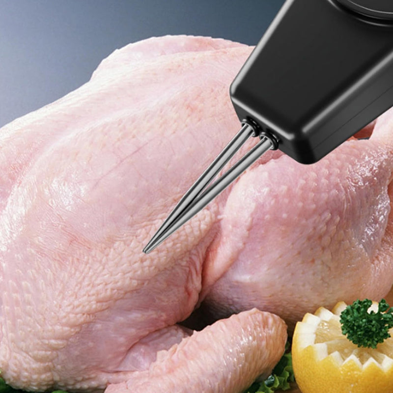 Arenzza electric poultry plucker tool for quick bird skin removal, shown with stainless steel drum and handle in a tools and garden setting.