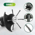 Arenzza steel wire grass trimming head replacement for garden tools, featuring a durable metal wire cutting head for garden trimming.