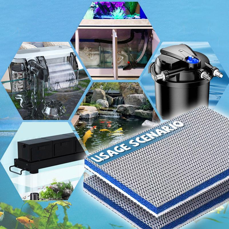 Arenzza professional 8D high-density fish tank filter foam for aquarium tools and garden aquarium maintenance.