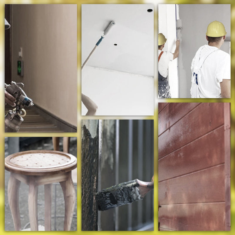 Arenzza multipurpose high-efficiency electric paint sprayer with nozzle and hose for versatile painting and staining projects.